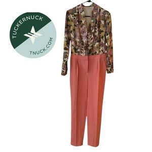Tuckernuck Adalie Wildflower Fields Jumpsuit NWT SZ 4